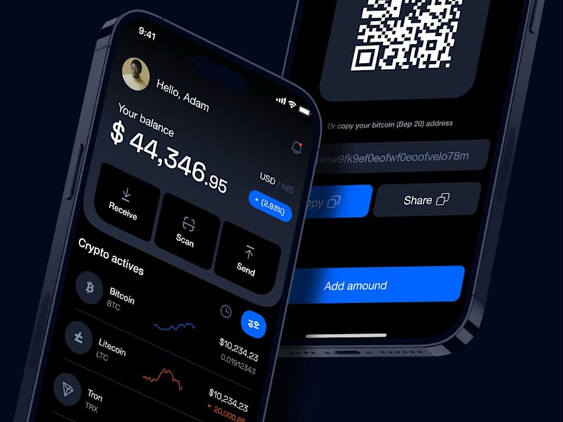 Cover image for Cryptocurrency Wallet Mobile App Development