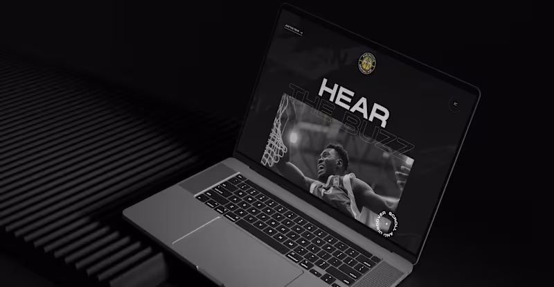 Cover image for A Stand-out Website Design for a Professional Basketball Team