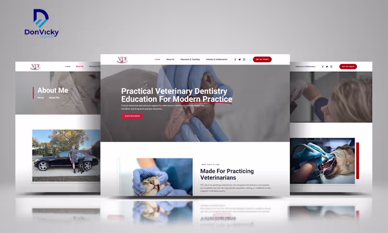 Cover image for WordPress Veterinary Education Website | WordPress