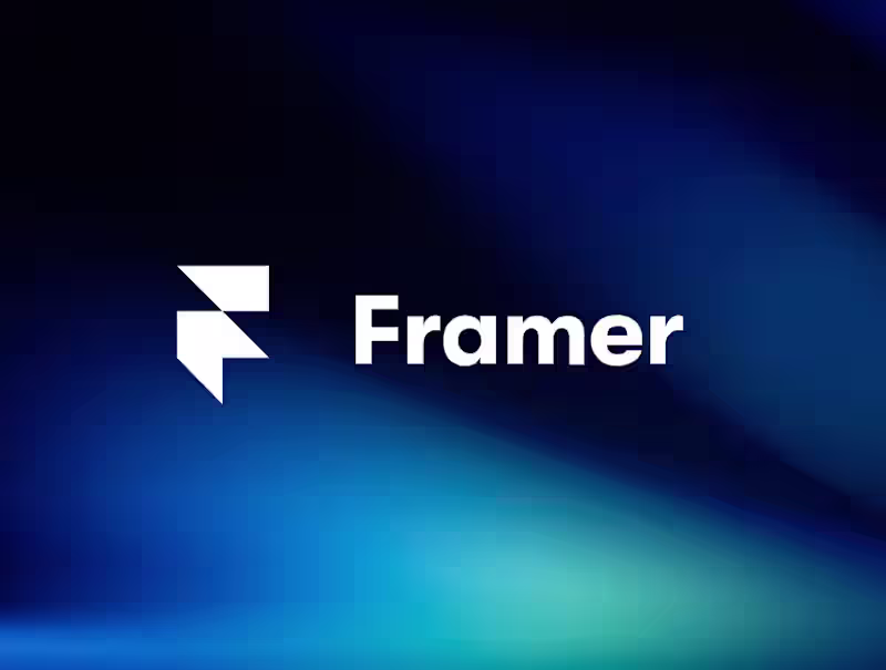 Cover image for Framer website - Design + development