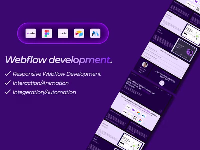 Cover image for Webflow Development