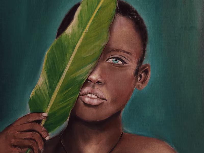 Cover image for Oil painting with digital Touches