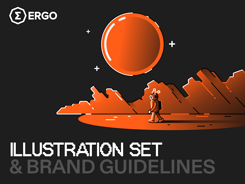 Cover image for Illustrations and Brand Guidelines for the Blockchain Project