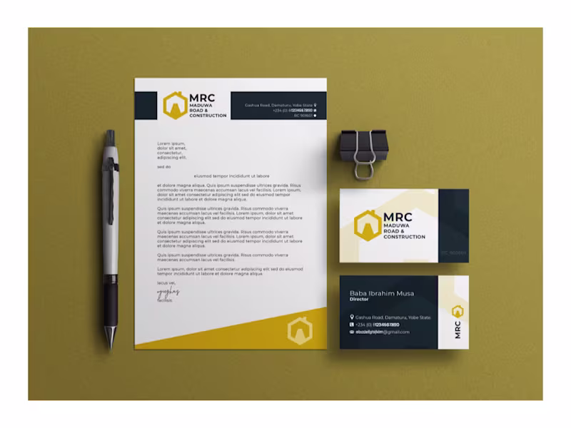 Cover image for Brand Identity Design for MRC :: Behance