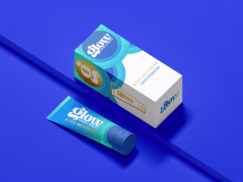 Cover image for Glow Branding and Packaging Project