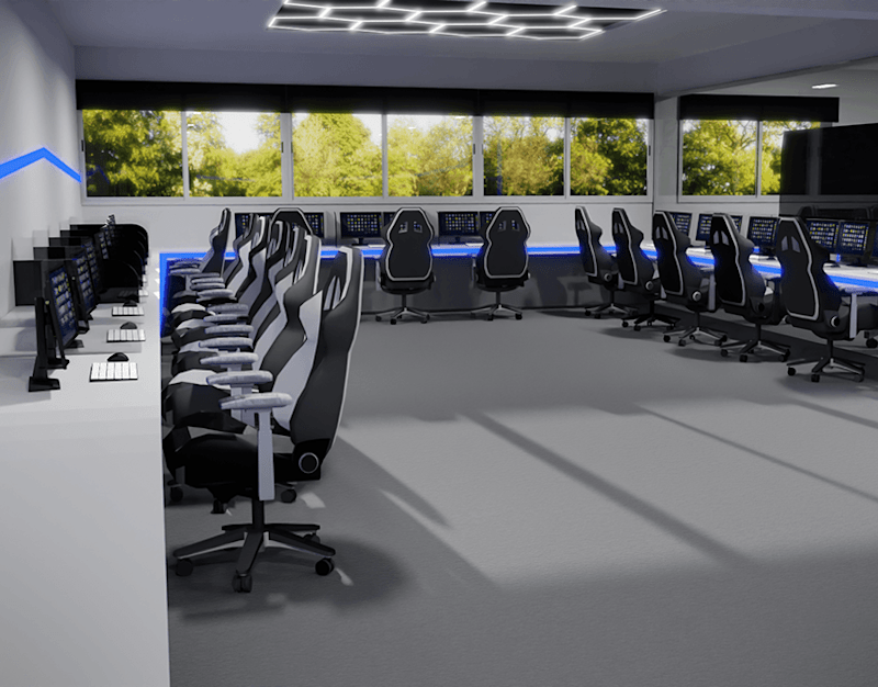 Cover image for 3D Interior design: Multimedia classroom