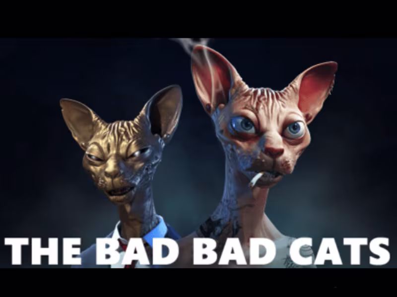Cover image for TheBadBadCats