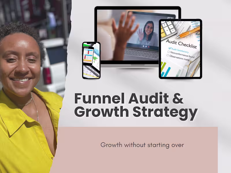 Cover image for Funnel strategy and growth plan to improve lead flow