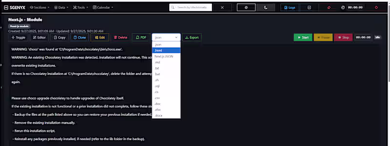 Cover image for Internal document engine for authoring,