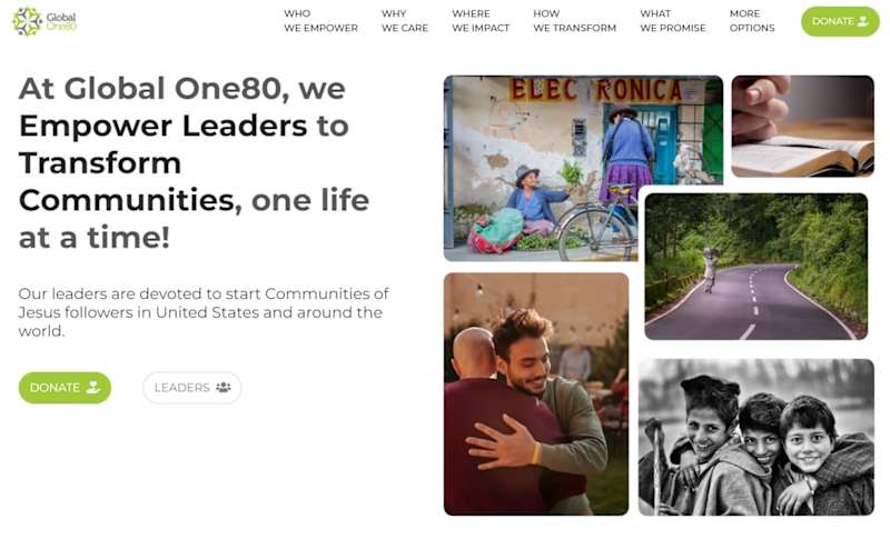 Cover image for Global One80 - Empowered Leaders ~ Transformed Communities