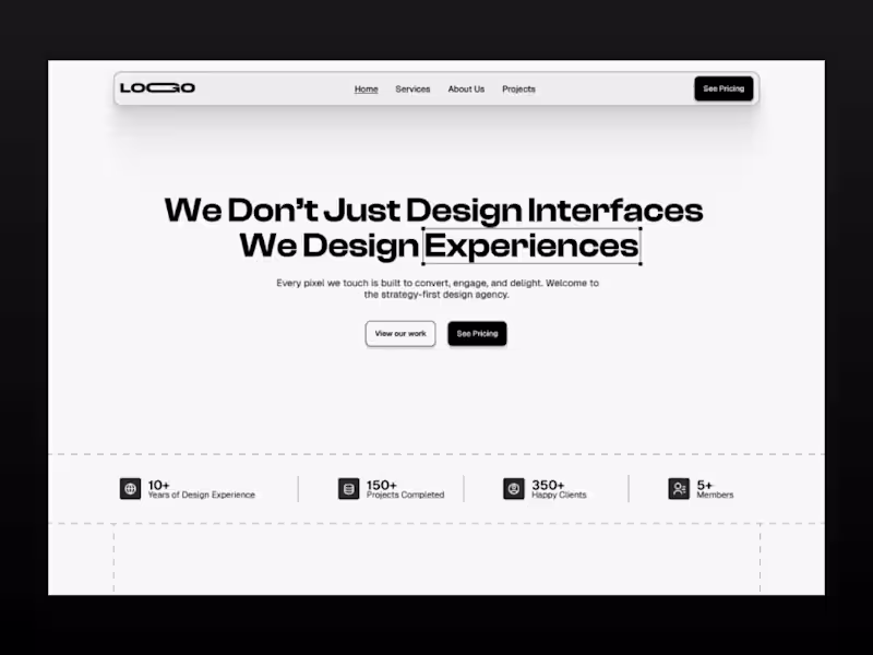 Cover image for Multi-Page Website Design