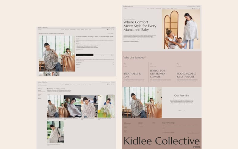 Cover image for Kidlee Collective - Website Design