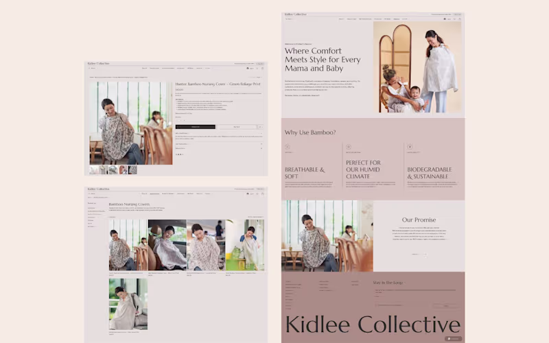 Cover image for Kidlee Collective - Website Design