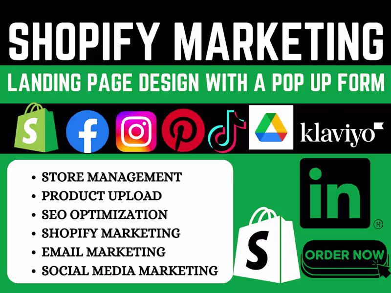 Cover image for I will setup ecommerce email marketing flows in klaviyo