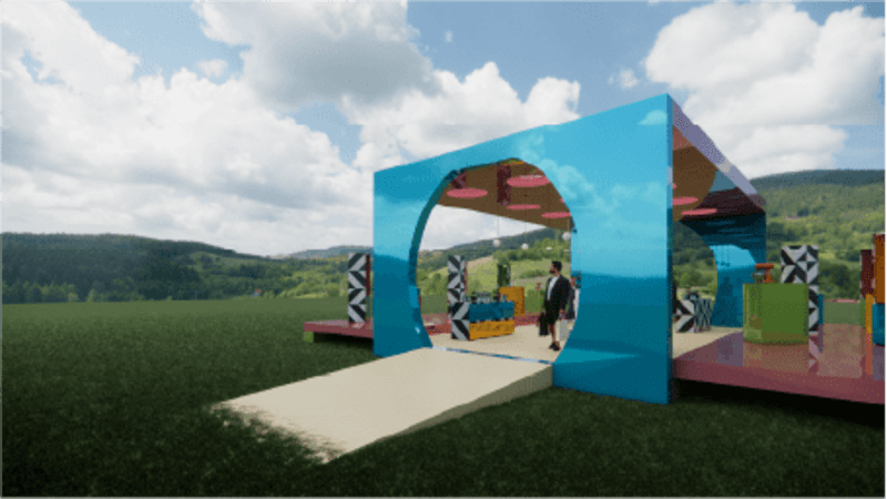 Cover image for Concept of a kitchen accessory temporary store