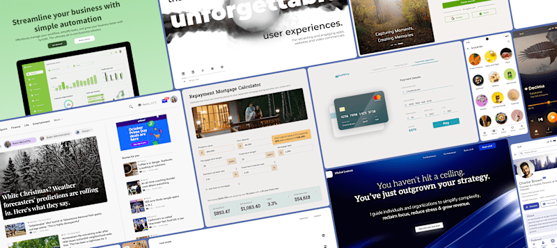 Cover image for UI Design Portfolio in Figma