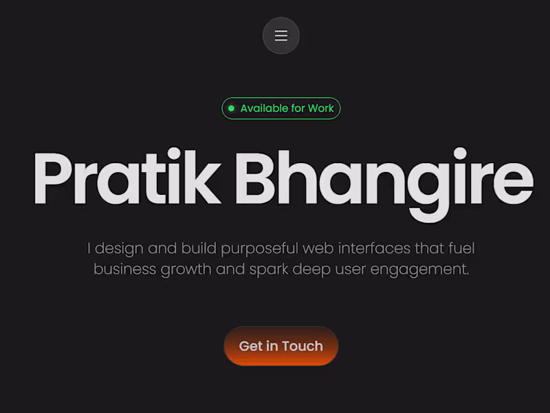 Cover image for Responsive Portfolio Website