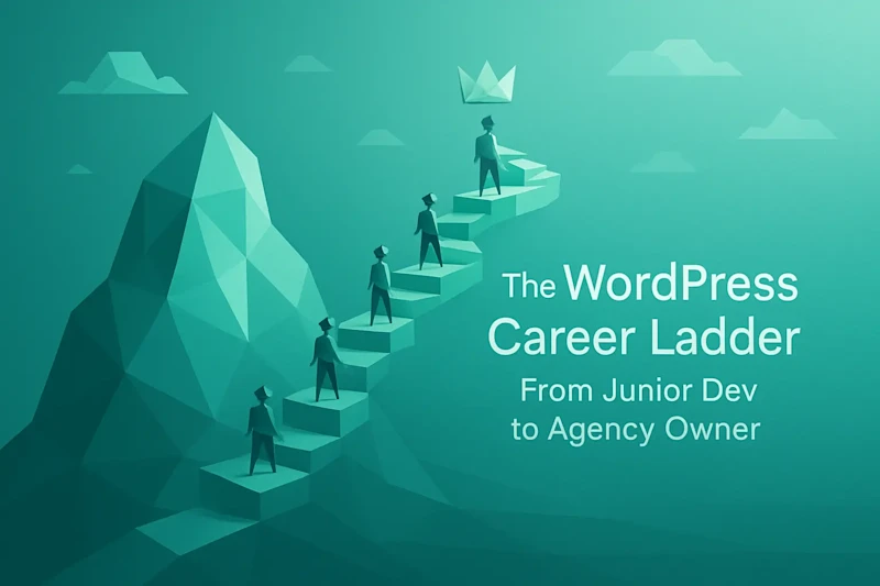 Cover image for The WordPress Career Ladder: From Junior Dev to Agency Owner