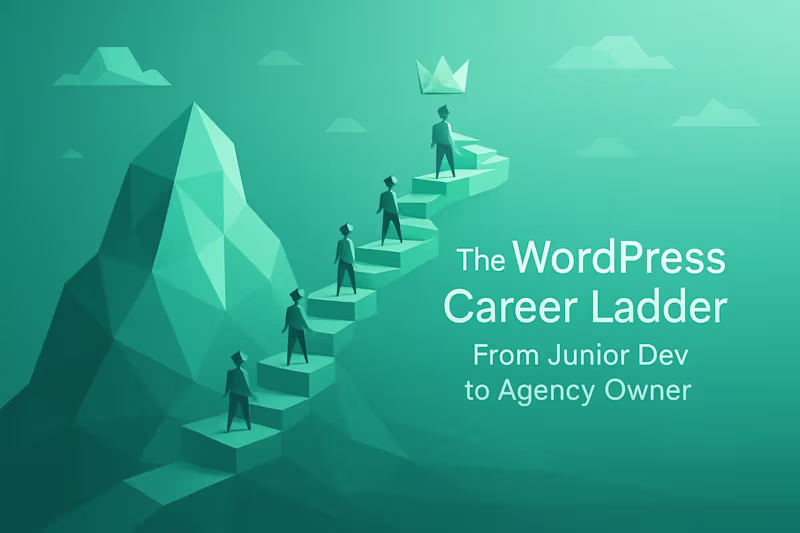Cover image for The WordPress Career Ladder: From Junior Dev to Agency Owner