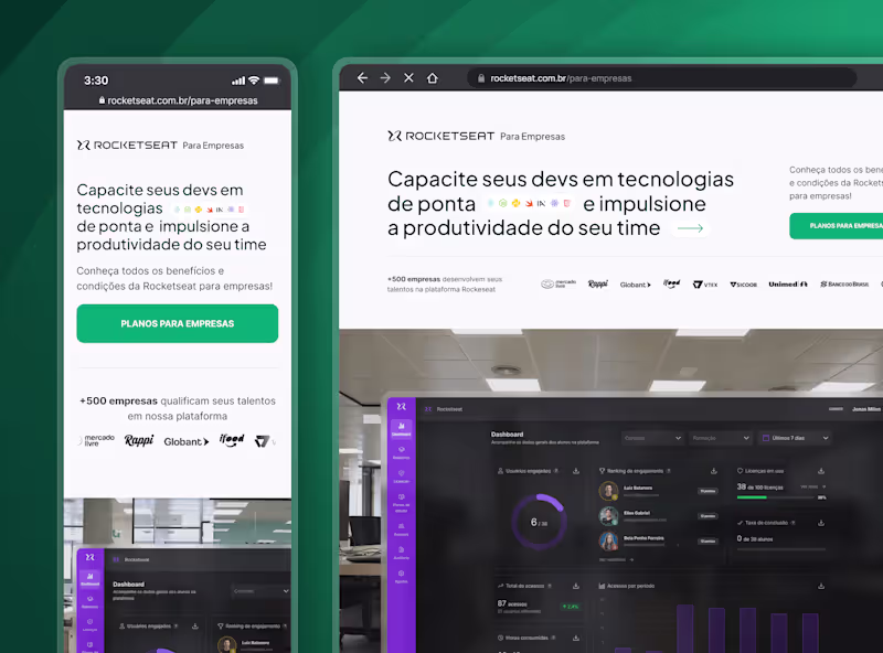 Cover image for B2B Rocketseat ▪️ Landing Page