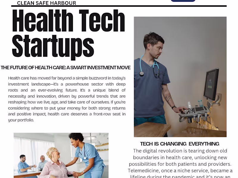 Cover image for Elevate your health-tech venture with engaging content and a...
