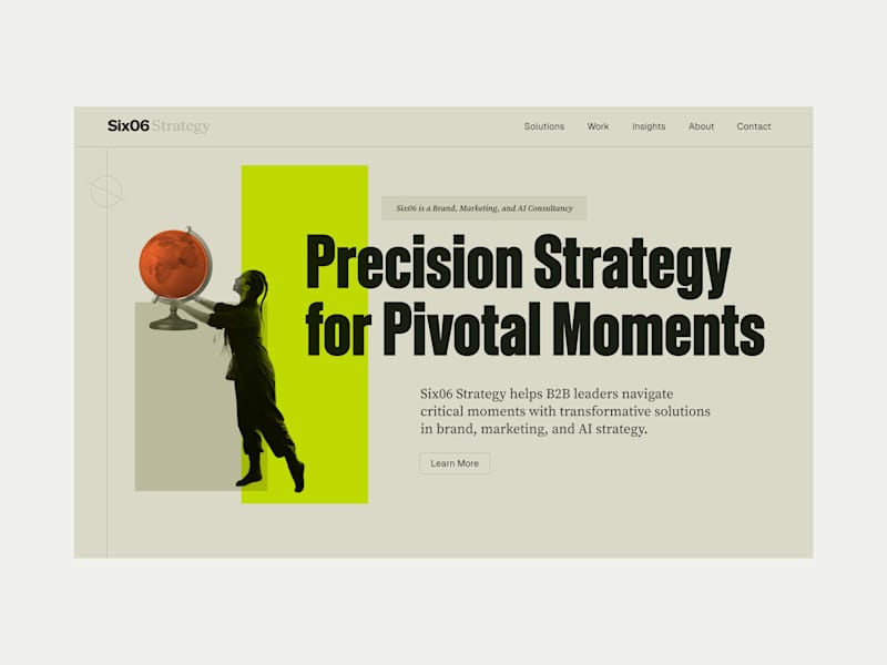 Cover image for Six06 Strategy Website Development