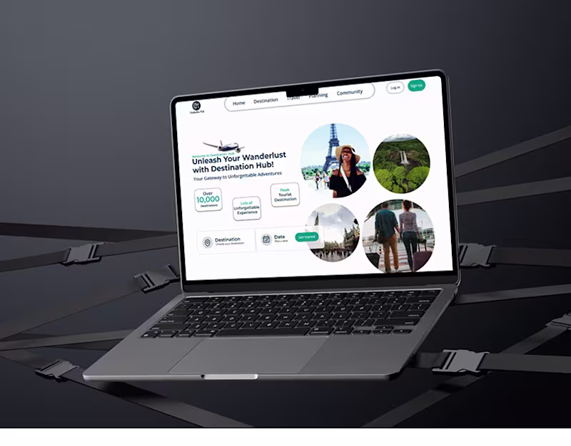 Cover image for Travel/Tourism Website (1) | Images :: Behance