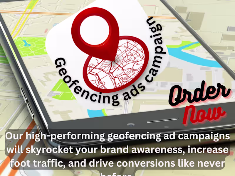 Cover image for i will setup and run high converting Geofencing ads for business