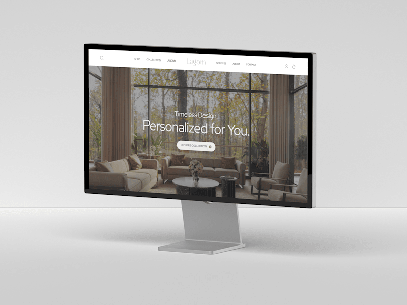 Cover image for Lagom Website Design
