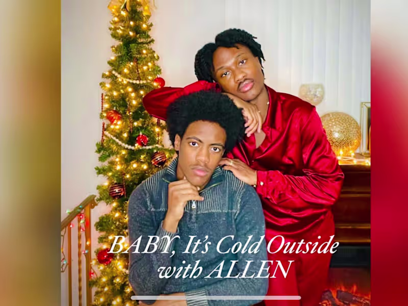 Cover image for Antonio Mere - Baby, It’s Cold Outside with ALLEN - YouTube