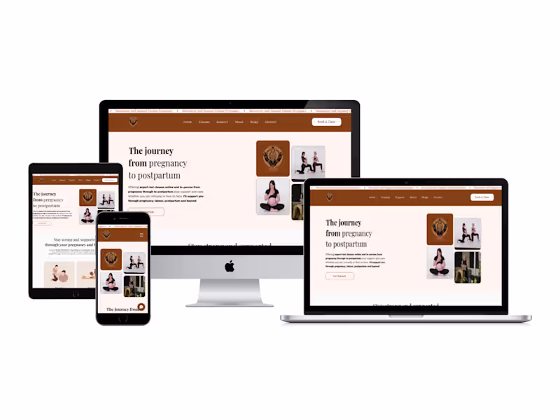 Cover image for Sacred Movement Wellness Website Development