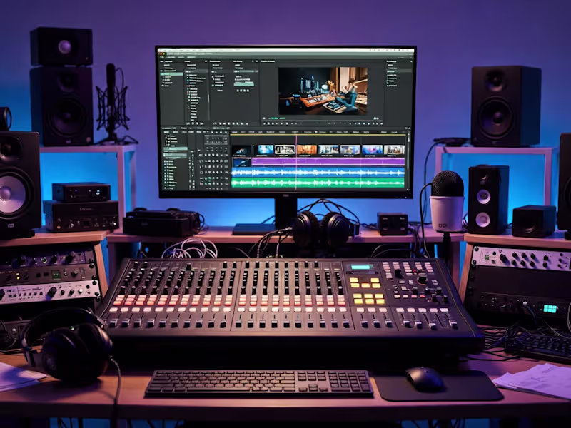 Cover image for Sound Design for commercial and promo video