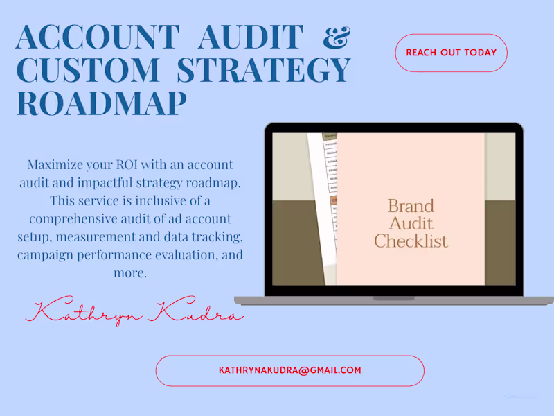 Cover image for Maximize your ROI with an Account Audit and Impactful Strategy 