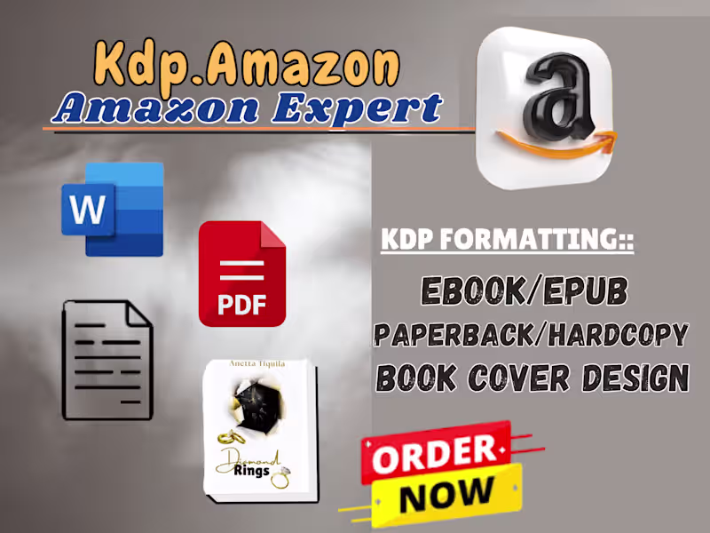 Cover image for Amazon KDP Expert | Book Publishing & Marketing Specialist