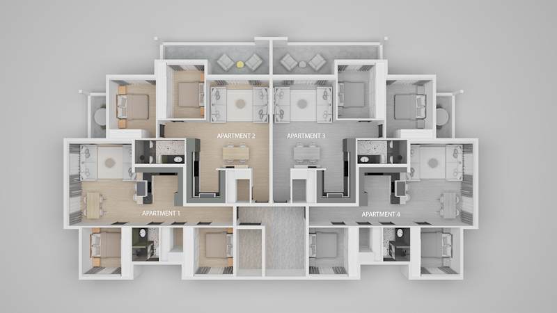 Cover image for APARTMENT PROJECT :: Behance