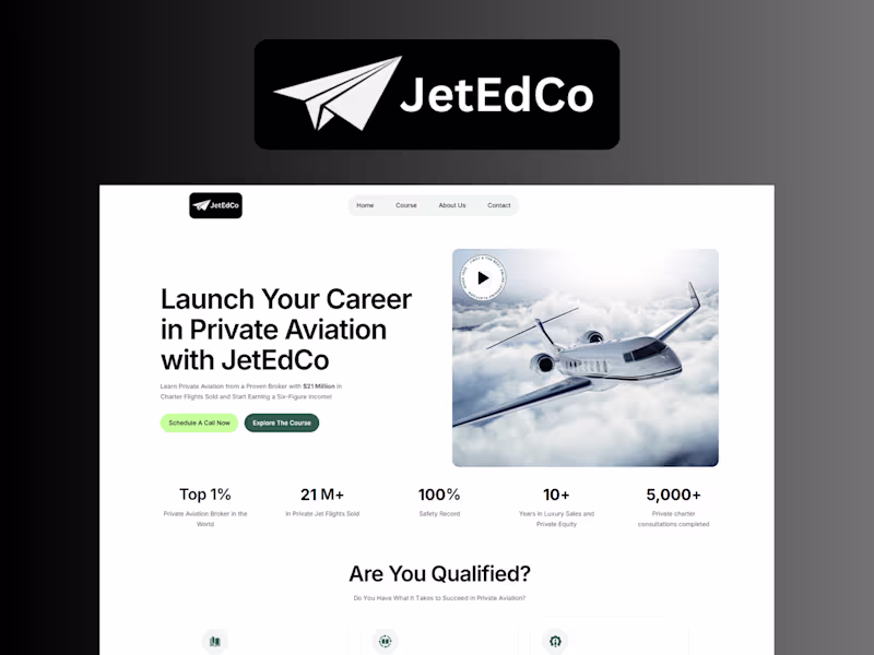 Cover image for Jetedco Website