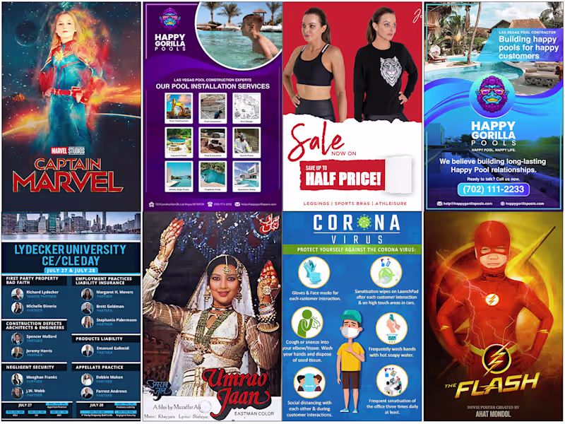 Cover image for Dynamic Poster & Composite Design Photoshop Edits That Stand Out