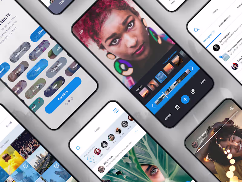 Cover image for UX & UI Design for mobile and web apps