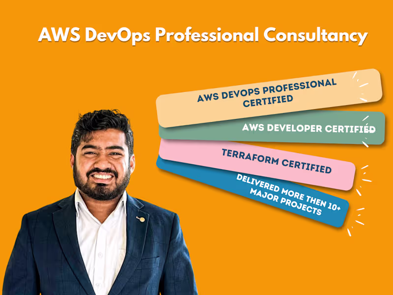 Cover image for I will be your AWS devops professional and AWS security expert