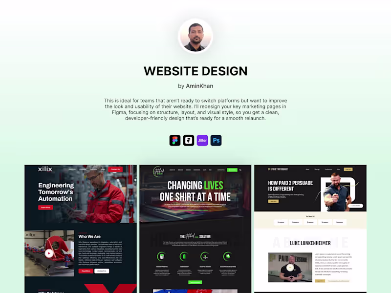 Cover image for Website – Design