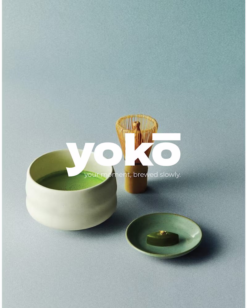 Cover image for Yoko matcha bar - Branding and Visual Identity 