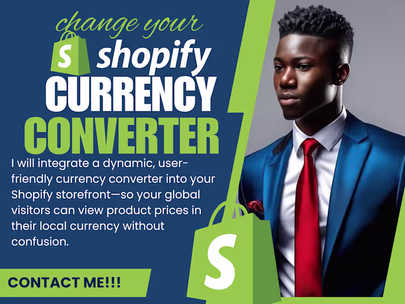 Cover image for I will add currency converter to your Shopify store for customer