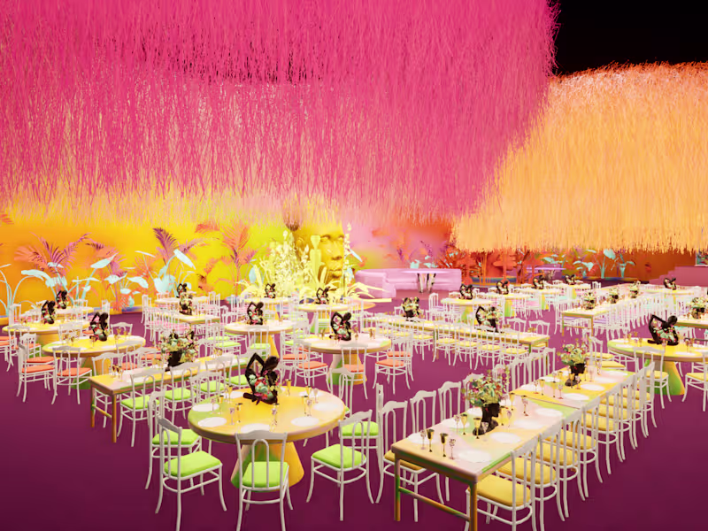 Cover image for 3D Design visualization for event planning services