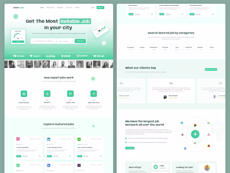 Cover image for XpartUI Jobs – Job Portal