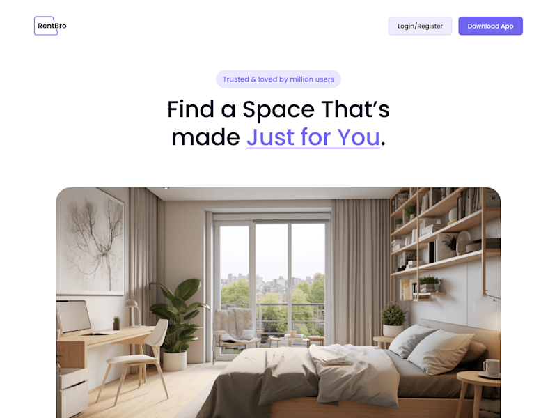 Cover image for Rentbro website