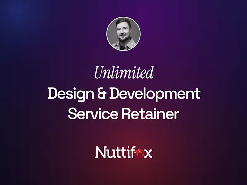 Cover image for Retainer • Design & Development Services
