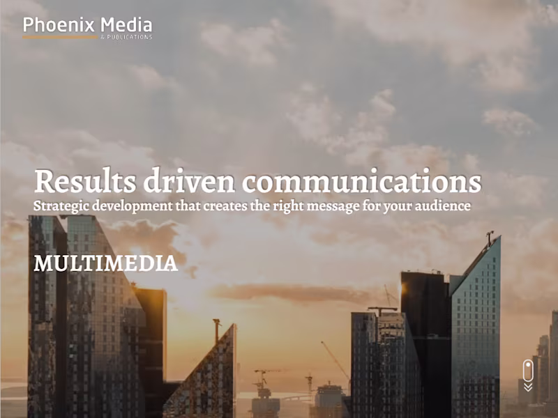 Cover image for WordPress website - Phoenix Media & Publications 