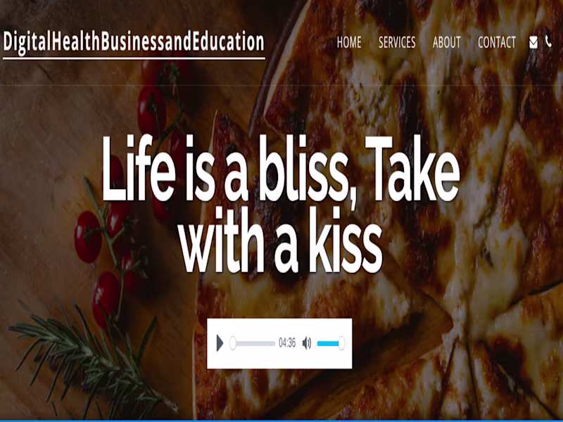 Cover image for Ditigal Health Business and Education