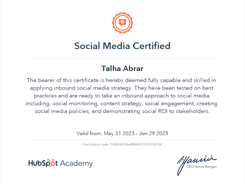 Cover image for Certifications and Courses