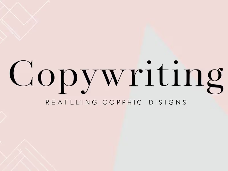 Cover image for Content Creator & Persuasive Copywriter